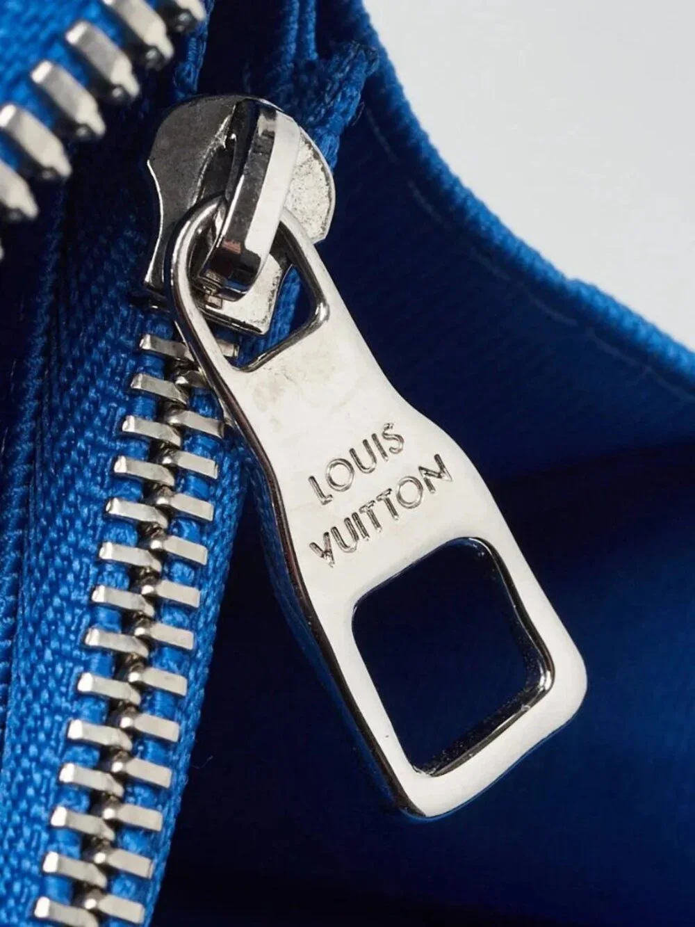Louis Vuitton Blue Monogram Clouds Canvas Soft Trunk Wallet Bag